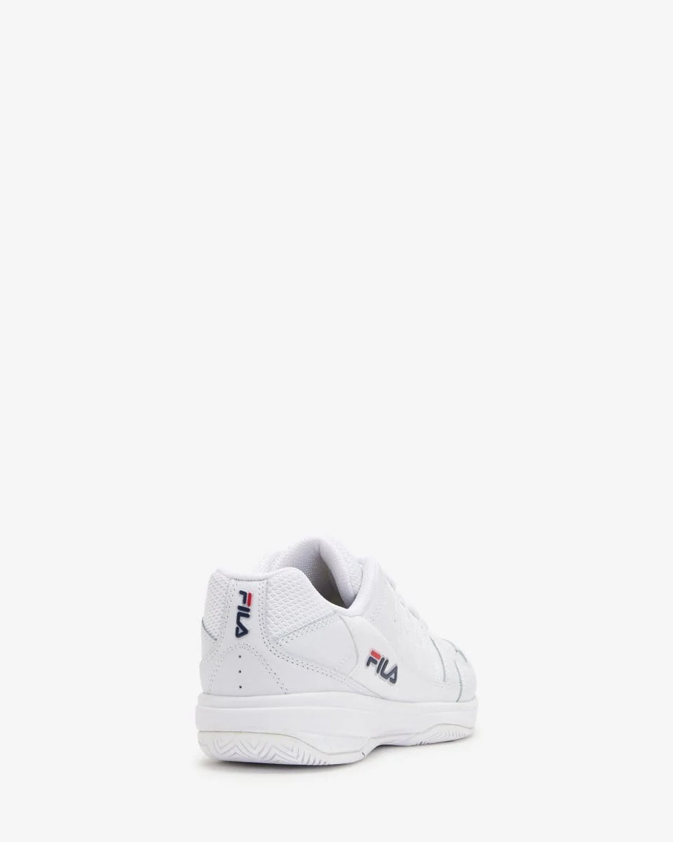 FILA WOMENS DOUBLE BOUNCE - WHITE NAVY RED - Image 4