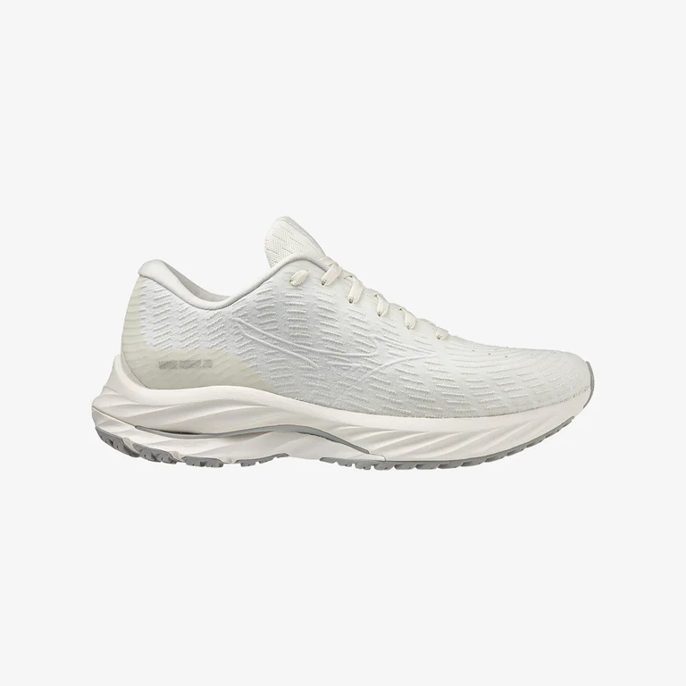 MIZUNO WOMENS WAVE RIDER 26 SSW - SNOW WHITE WHITE