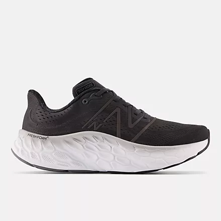 NEW BALANCE MENS FRESH FOAM X MORE V4 - BLACK PHANTOM