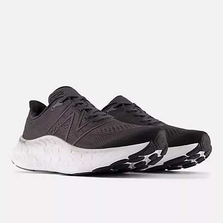NEW BALANCE MENS FRESH FOAM X MORE V4 - BLACK PHANTOM - Image 3