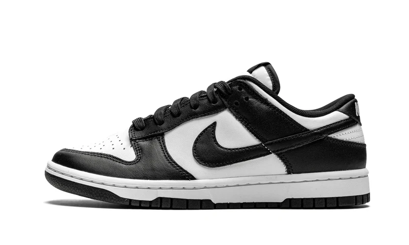 NIKE KIDS NIKE DUNK LOW "PANDA" (GS) - WHITE BLACK WHITE