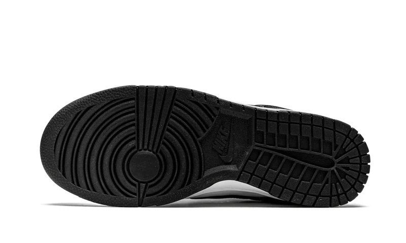 NIKE KIDS NIKE DUNK LOW "PANDA" (GS) - WHITE BLACK WHITE - Image 4