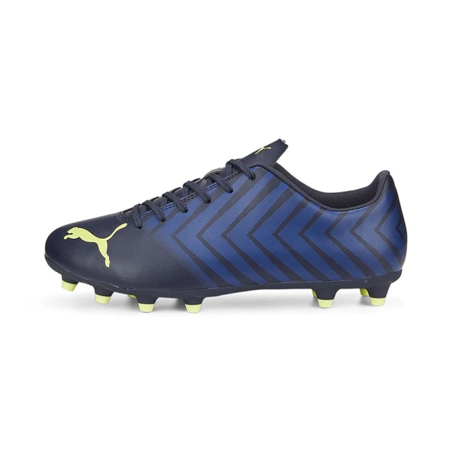 PUMA KIDS TACTO II FGAG JR - PARISIAN NIGHT FRESH YELLOW BLAZING BLUE