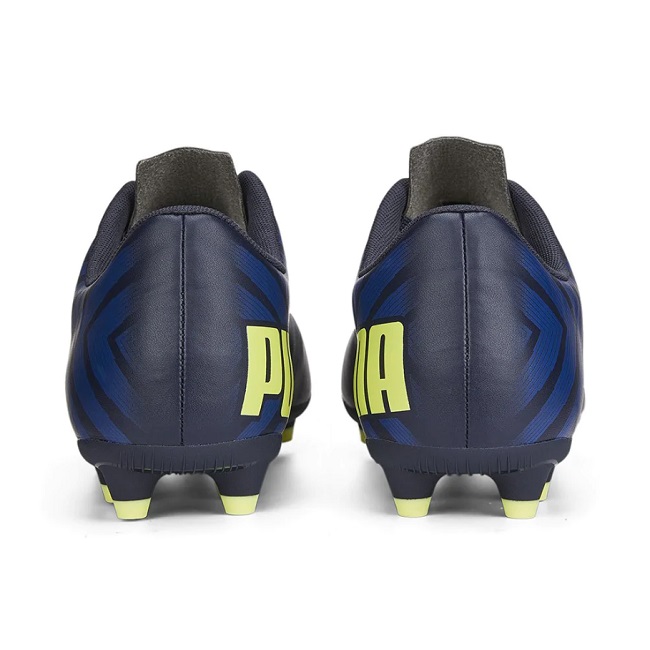 PUMA KIDS TACTO II FGAG JR - PARISIAN NIGHT FRESH YELLOW BLAZING BLUE - Image 4