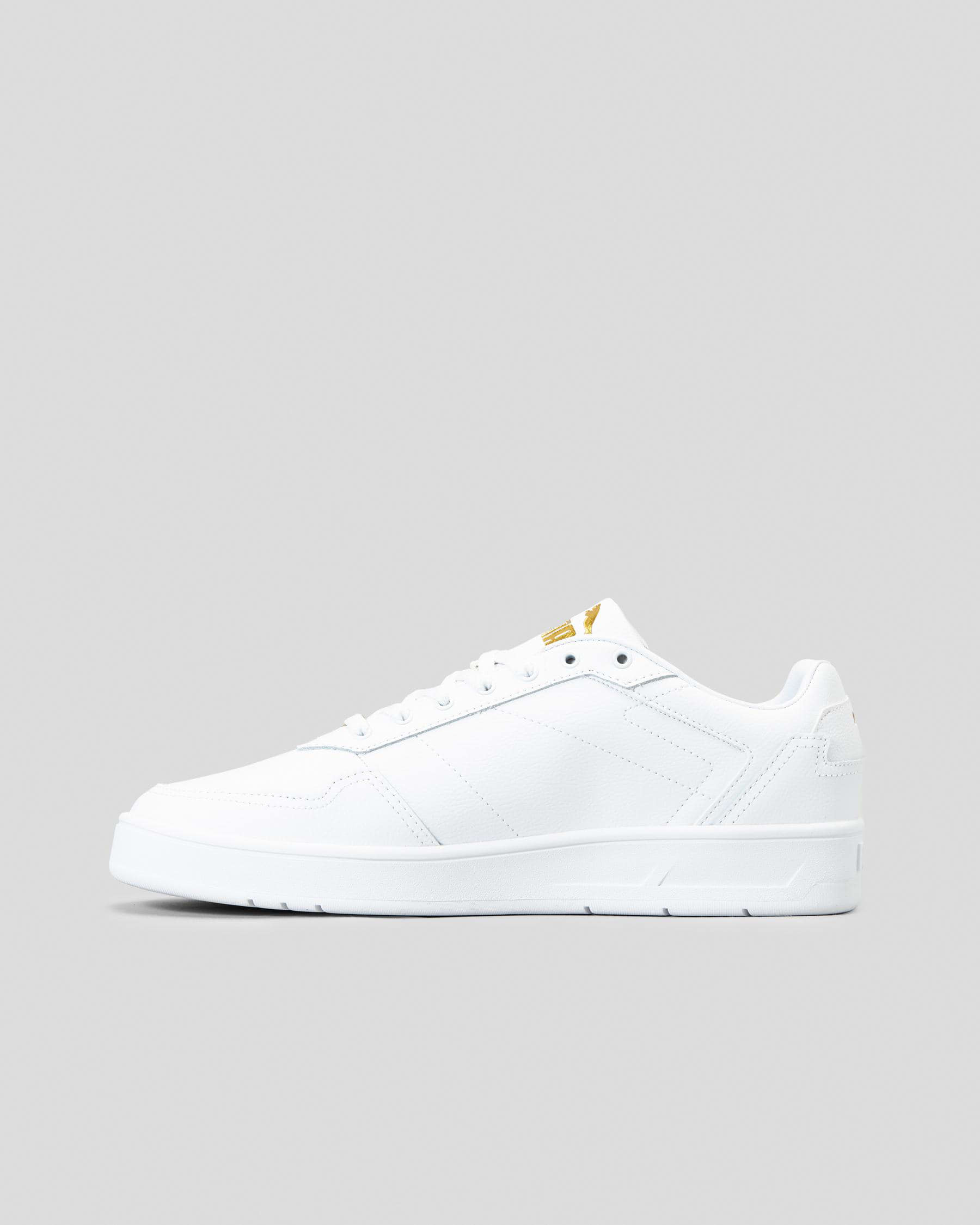 PUMA MENS COURT CLASSIC - WHITE GOLD - Image 3