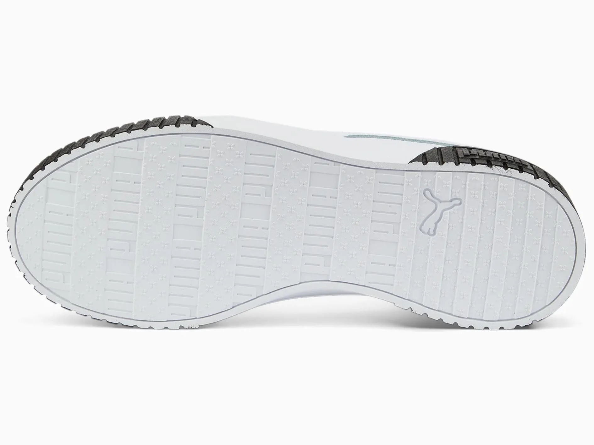 PUMA WOMENS CARINA 2.0 - WHITE PUMA TEAM GOLD BLACK - Image 5