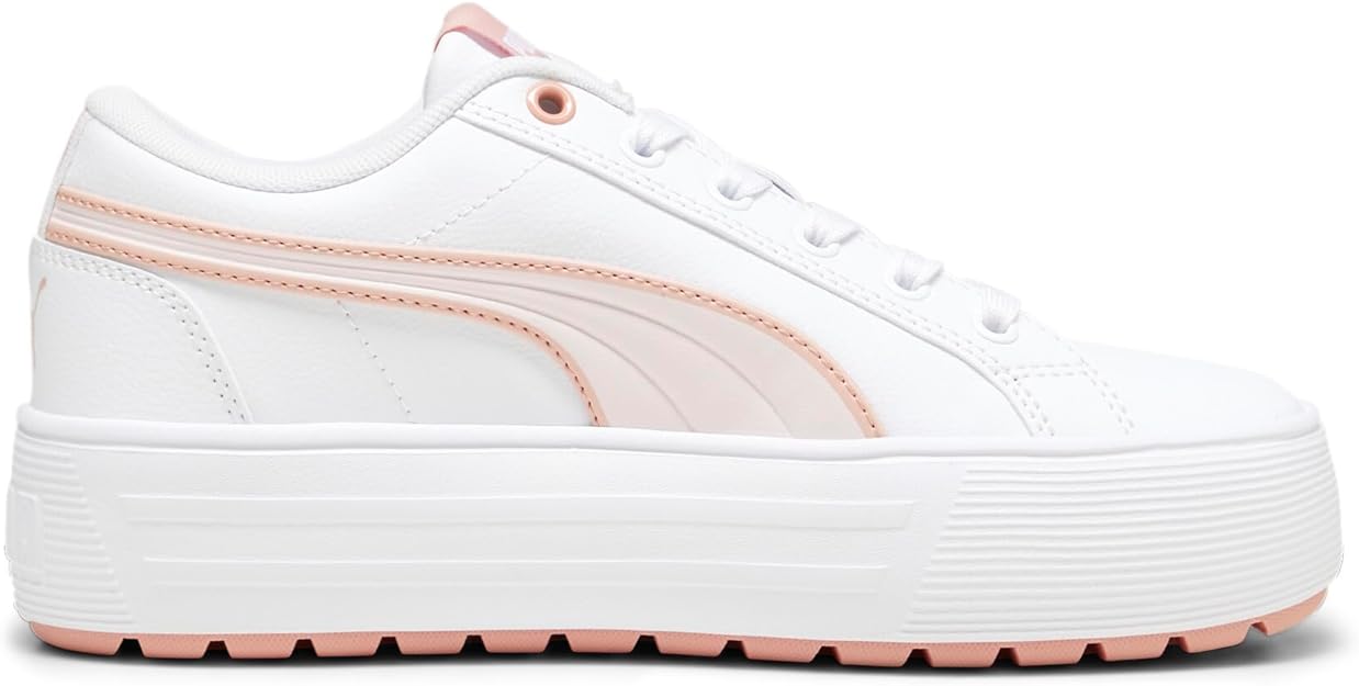 PUMA WOMENS KAIA 2.0 - PUMA WHITE FROSTY PINK - Image 4