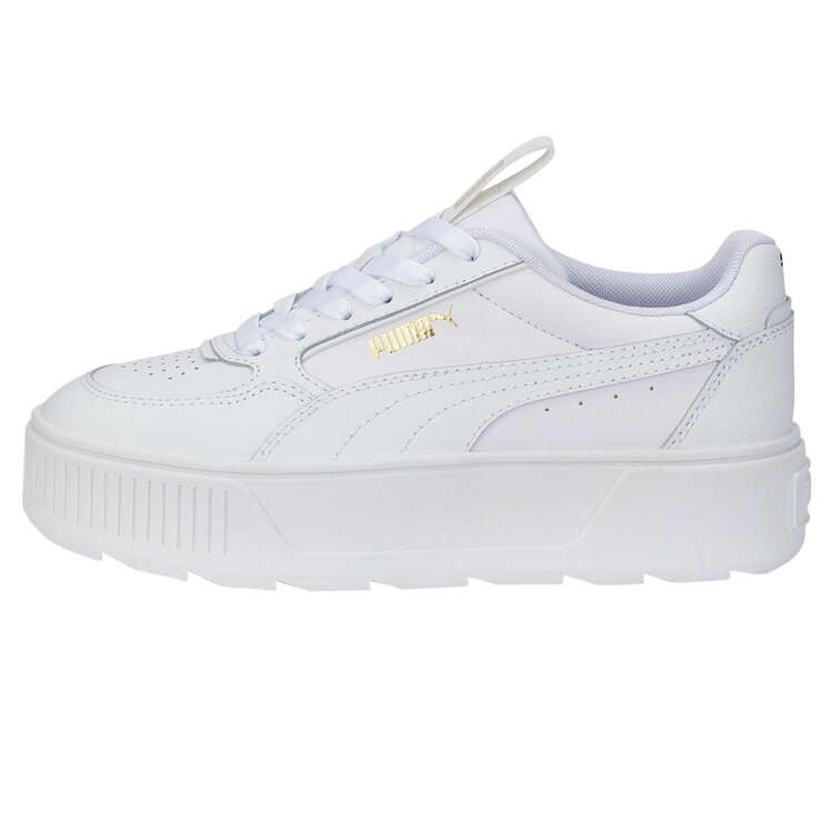 PUMA WOMENS KARMEN REBELLE - PUMA WHITE PUMA WHITE