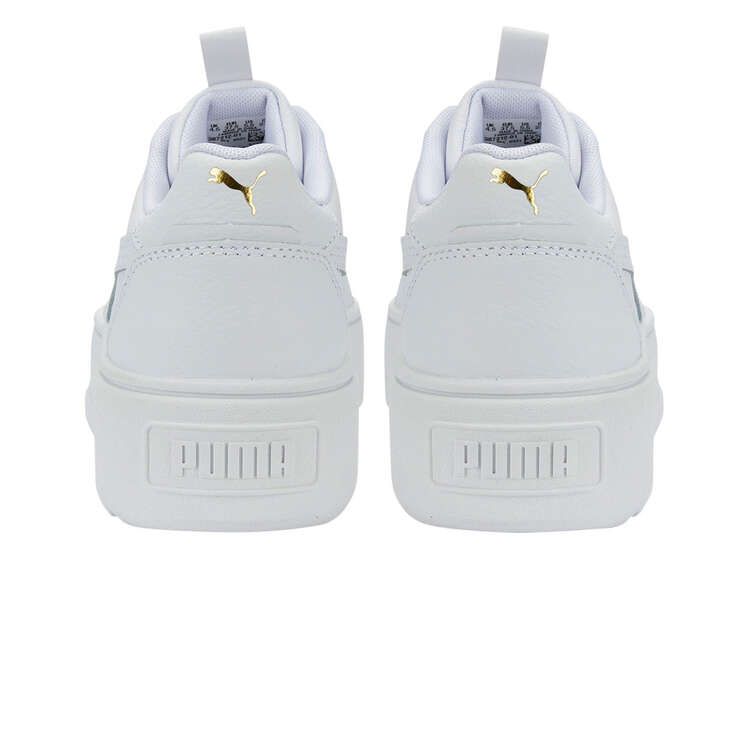 PUMA WOMENS KARMEN REBELLE - PUMA WHITE PUMA WHITE - Image 3