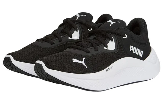 PUMA WOMENS SOFTRIDE PRO WN'S - BLACK WHITE - Image 2