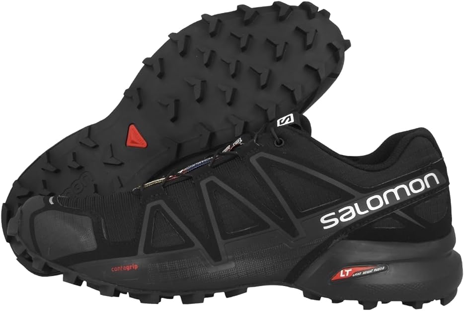 SALOMON WOMENS SPEEDCROSS 4 W - BLACK METALLIC - Image 4