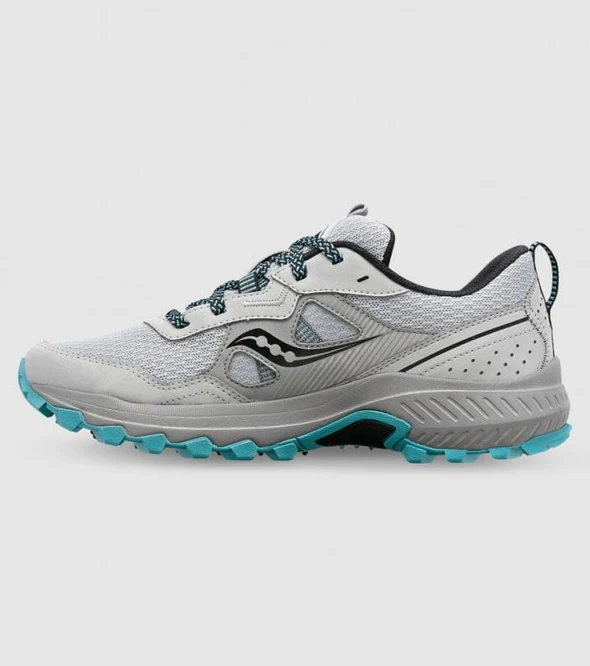 SAUCONY WOMENS EXCURSION TR16 WIDE - GREY FOG RAINFALL - Image 3