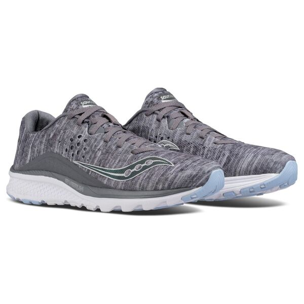 SAUCONY WOMENS KINVARA 8 - GREY - Image 3