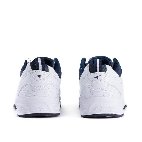 SFIDA KIDS DEFY JUNIOR L LACE UP ATHLETIC SHOES- NAVY WHITE - Image 4