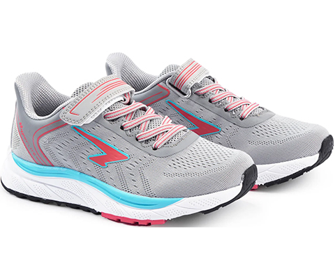 SFIDA KIDS HOVER G V VELCRO STRAP - LT GREY CORAL AQUA - Image 3