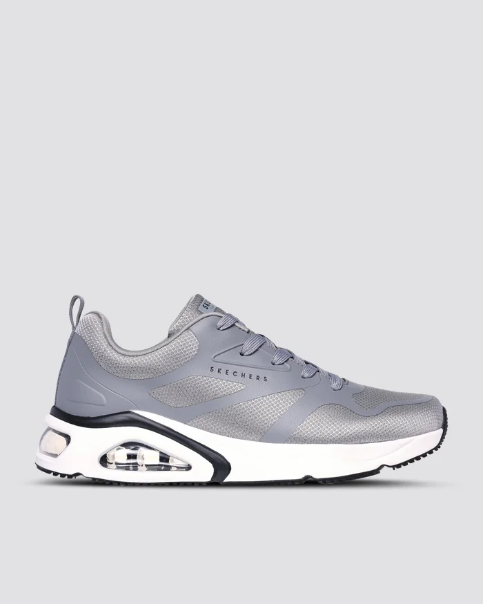 SKECHERS MENS TRES AIR UNO REVOLUTION AIRY - GRAY