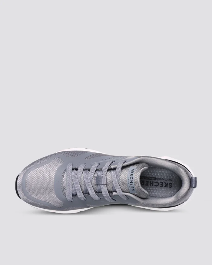 SKECHERS MENS TRES AIR UNO REVOLUTION AIRY - GRAY - Image 2