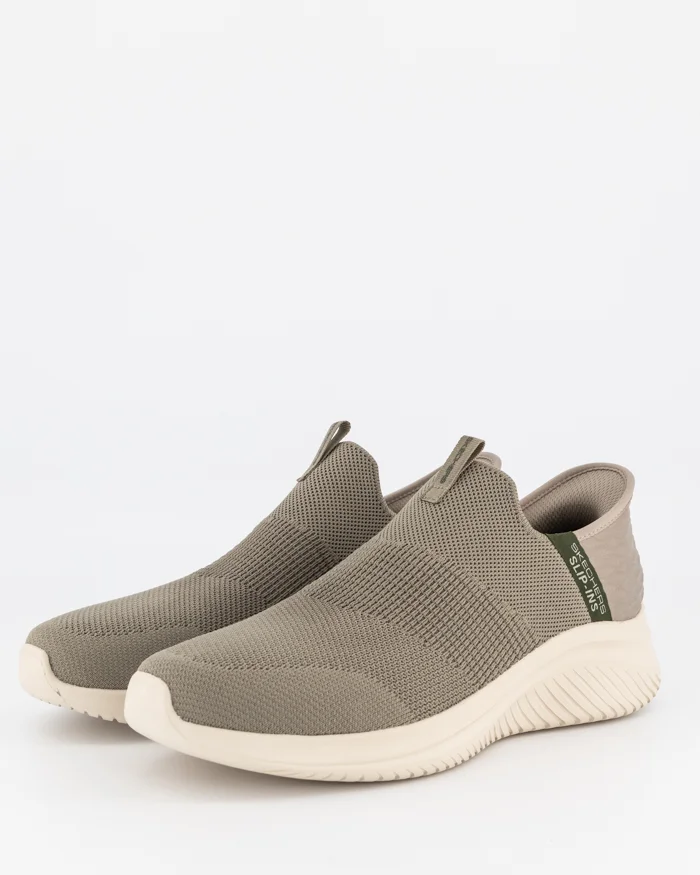 SKECHERS MENS ULTRA FLEX 3.0 VIEWPOINT - TAUPE OLIVE - Image 10