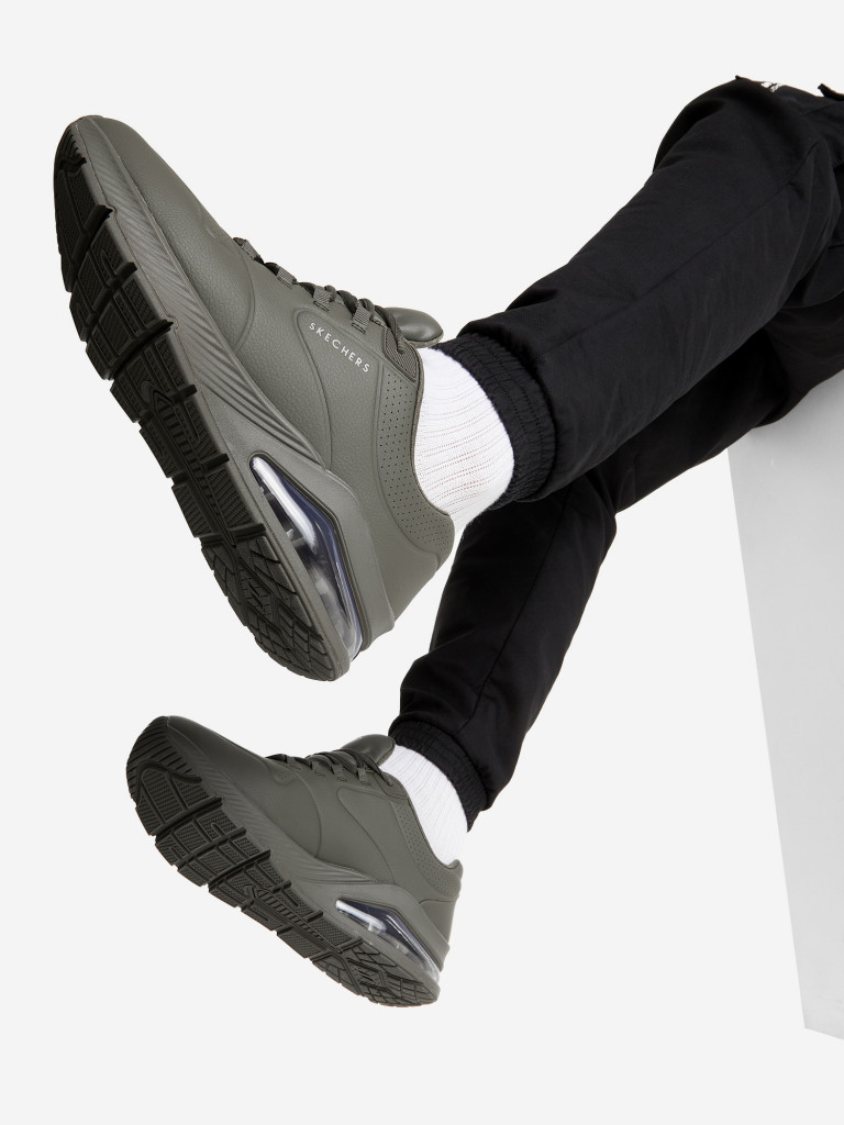SKECHERS MENS UNO 2 - OLIVE - Image 8