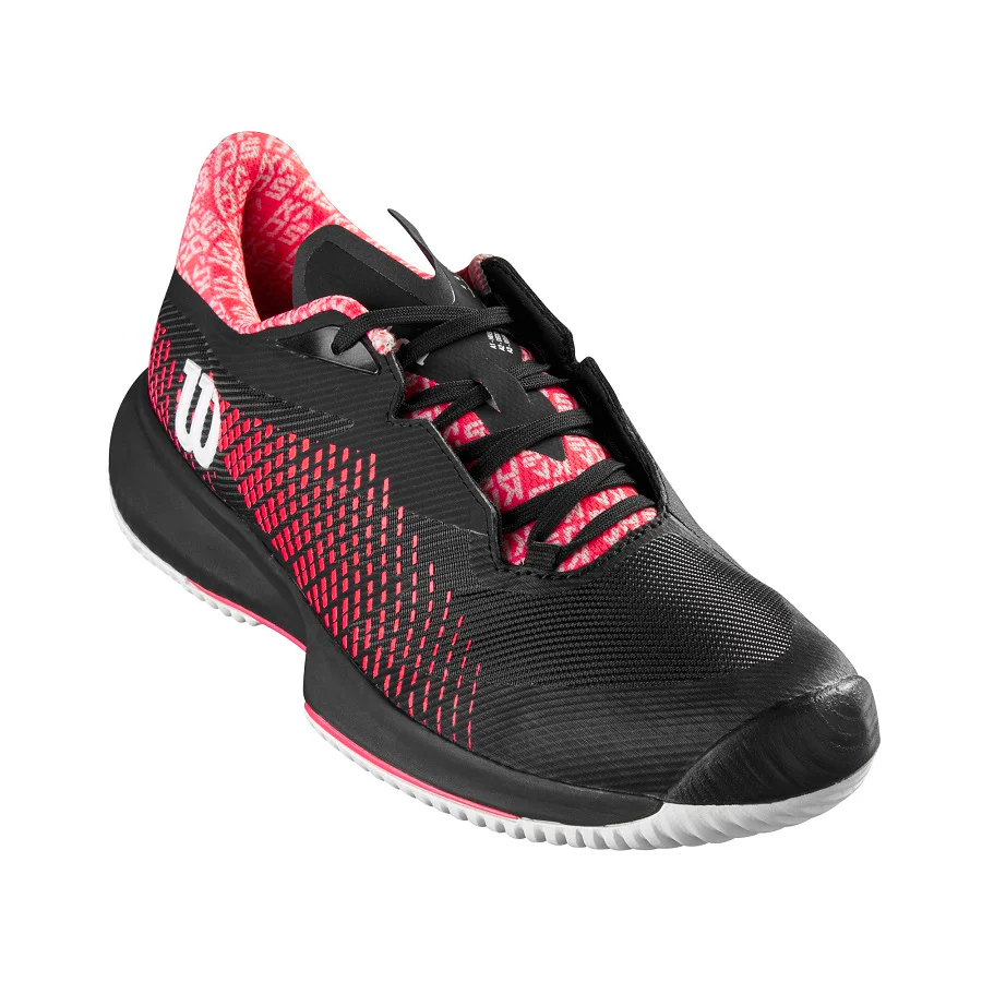 WILSON WOMENS KAOS SWIFT 1.5W - BLACK PHANTOM DIVA PINK - Image 3