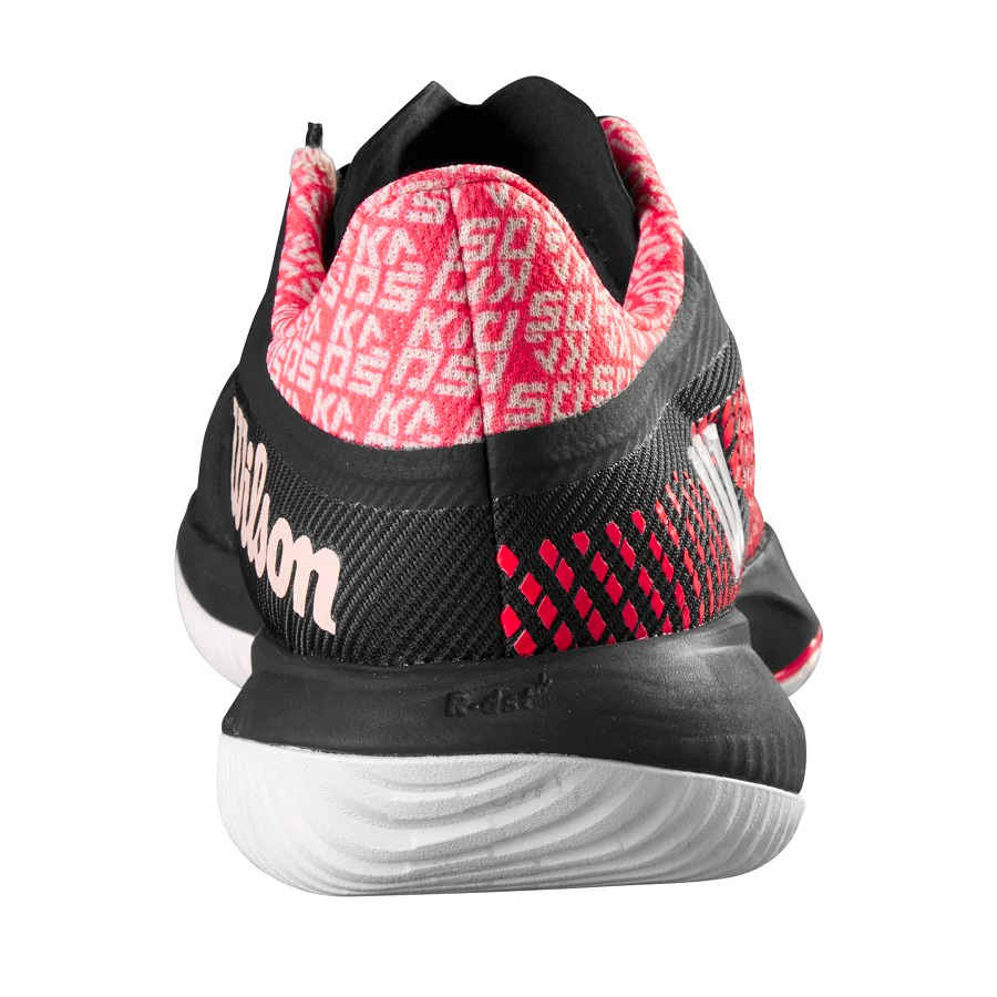 WILSON WOMENS KAOS SWIFT 1.5W - BLACK PHANTOM DIVA PINK - Image 5